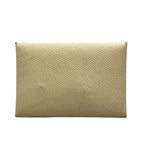 Hermes Card Case Silver Garvi