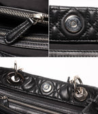 Dior Lady Dior Chain Tote Shoulder Bag Soft Shopping — view 7