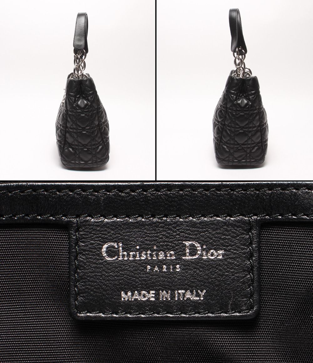 Dior Lady Dior Chain Tote Shoulder Bag Soft Shopping — view 4