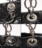 Dior Lady Dior Chain Tote Shoulder Bag Soft Shopping — view 6