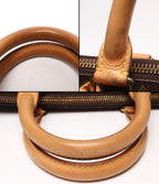 Louis Vuitton Boston Bag Crossbody Keepall Bandouliere 45 Monogram — view 8