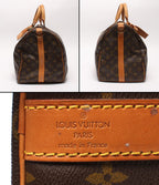 Louis Vuitton Boston Bag Crossbody Keepall Bandouliere 45 Monogram — view 4