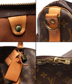 Louis Vuitton Boston Bag Crossbody Keepall Bandouliere 45 Monogram — view 7