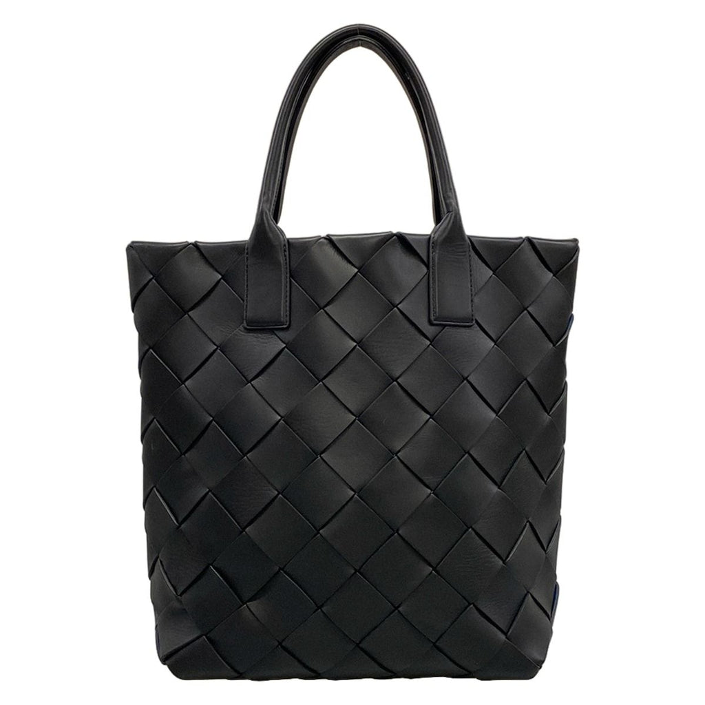 Bottega Veneta Tote Bag Maxi Intrecciato Black Leather — view 3