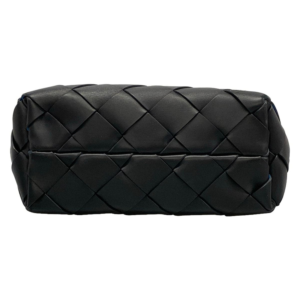 Bottega Veneta Tote Bag Maxi Intrecciato Black Leather — view 5