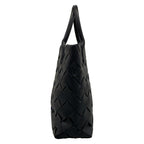 Bottega Veneta Tote Bag Maxi Intrecciato Black Leather — view 4