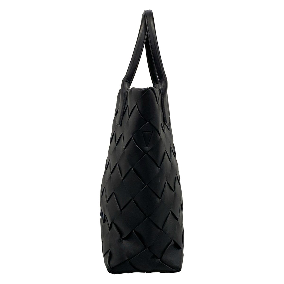 Bottega Veneta Tote Bag Maxi Intrecciato Black Leather — view 4