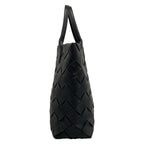 Bottega Veneta Tote Bag Maxi Intrecciato Black Leather — view 2