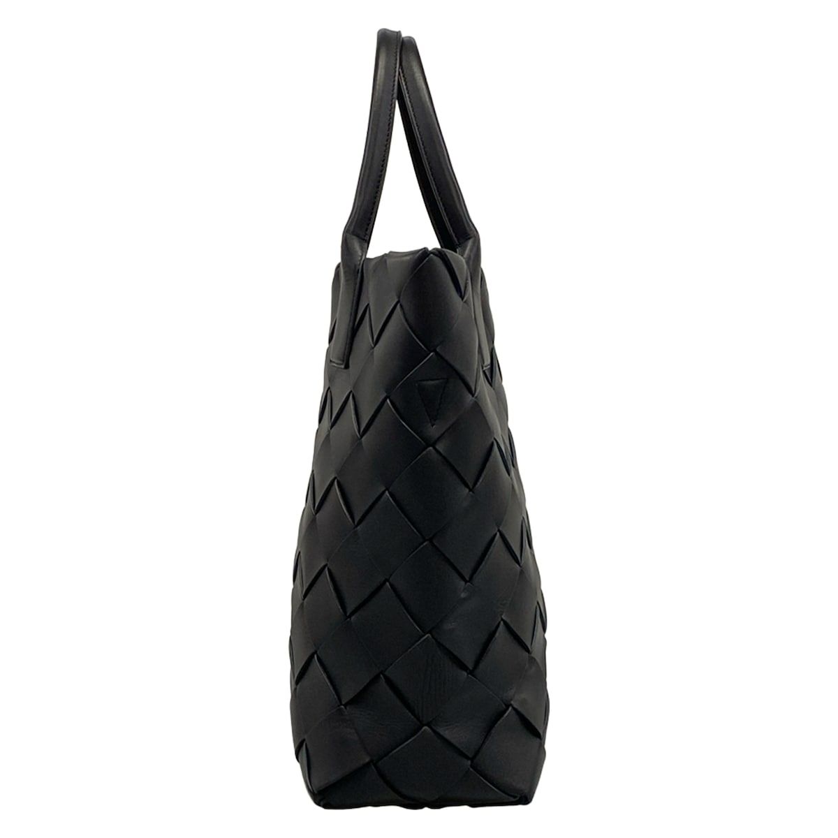Bottega Veneta Tote Bag Maxi Intrecciato Black Leather — view 2
