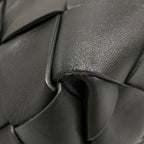 Bottega Veneta Tote Bag Maxi Intrecciato Black Leather — view 7