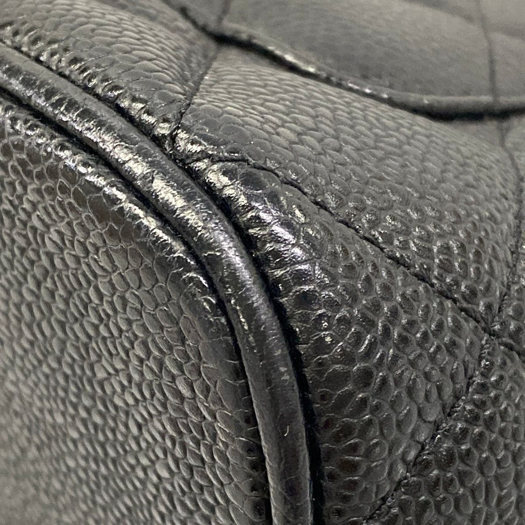 Chanel Tote Bag Reissue Black Silver — view 8