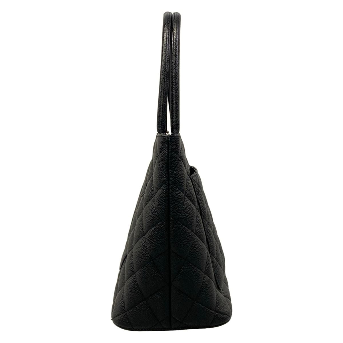 Chanel Tote Bag Reissue Black Silver — view 4
