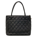 Chanel Tote Bag Reissue Black Silver — view 3