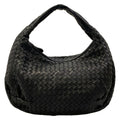 Bottega Veneta Handbag Intrecciato Black Leather