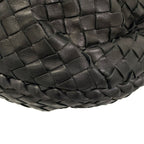 Bottega Veneta Handbag Intrecciato Black Leather — view 6