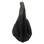 Bottega Veneta Handbag Intrecciato Black Leather — view 4