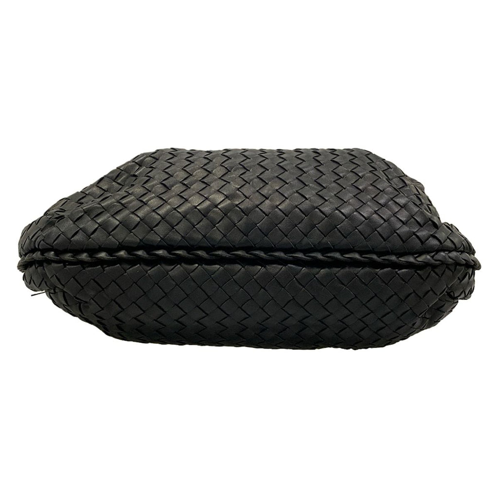 Bottega Veneta Handbag Intrecciato Black Leather — view 5