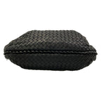 Bottega Veneta Handbag Intrecciato Black Leather — view 5