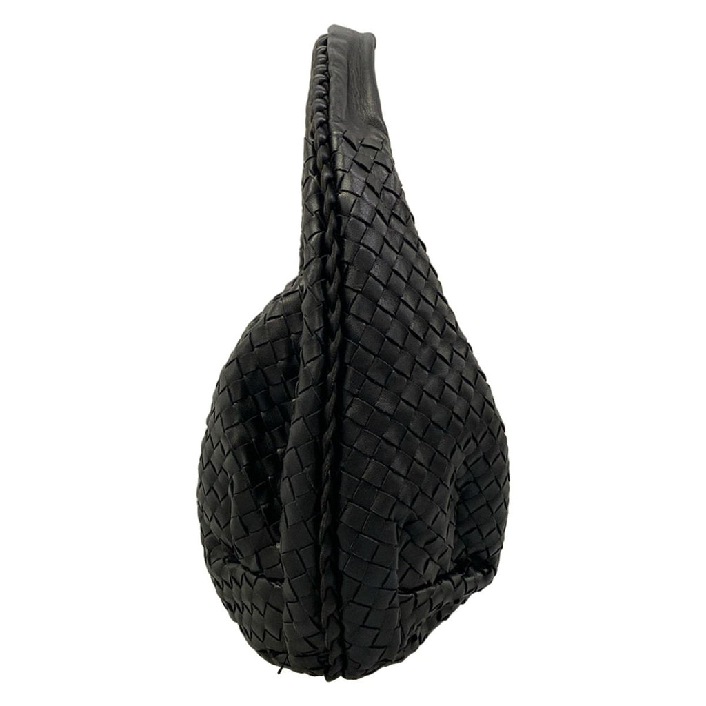 Bottega Veneta Handbag Intrecciato Black Leather — view 2