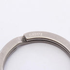 Louis Vuitton Key Holder Porte Cles Damier Infini Noir Leather Dragonne — view 4