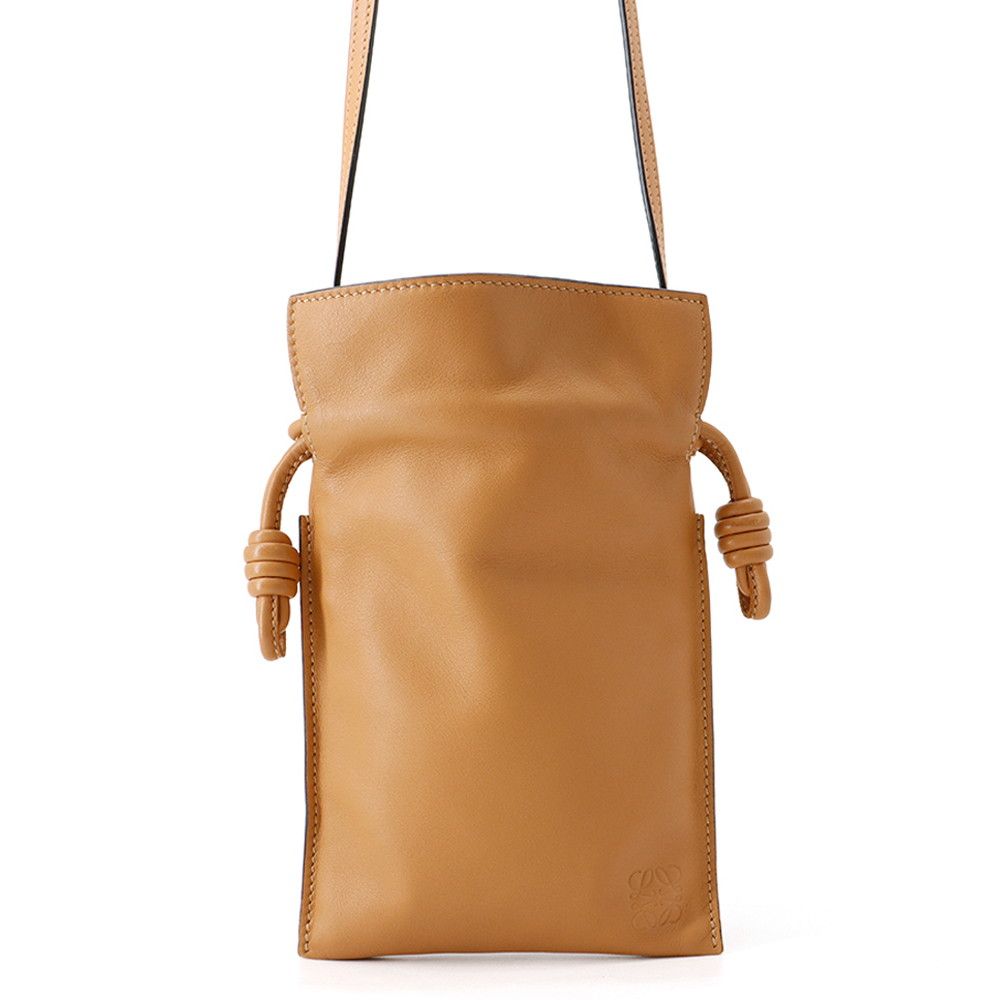 Loewe Shoulder Bag Anagram Flamenco Pocket Calfskin