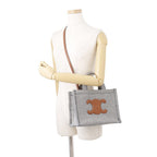Celine Handbag Triomphe Cabas Thais Small Canvas 2-Way — view 5