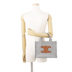 Celine Handbag Triomphe Cabas Thais Small Canvas 2-Way — view 4