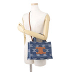 Celine Handbag Triomphe Cabas Thais Small Canvas Leather 2-Way — view 5