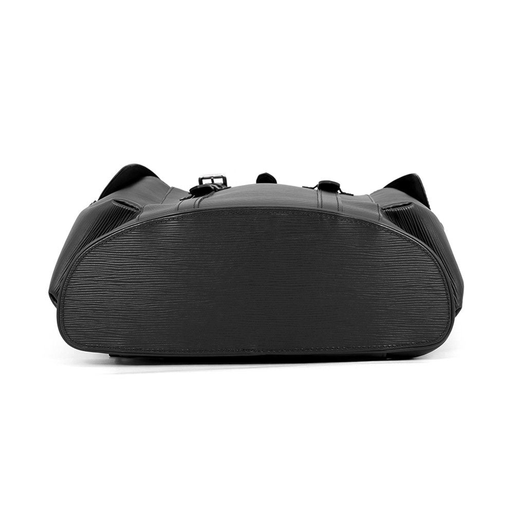 Louis Vuitton Backpack Epi Christopher PM Black — view 3
