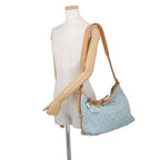 Louis Vuitton Shoulder Bag Monogram Denim Carryall NM PM LV by the Pool — view 4