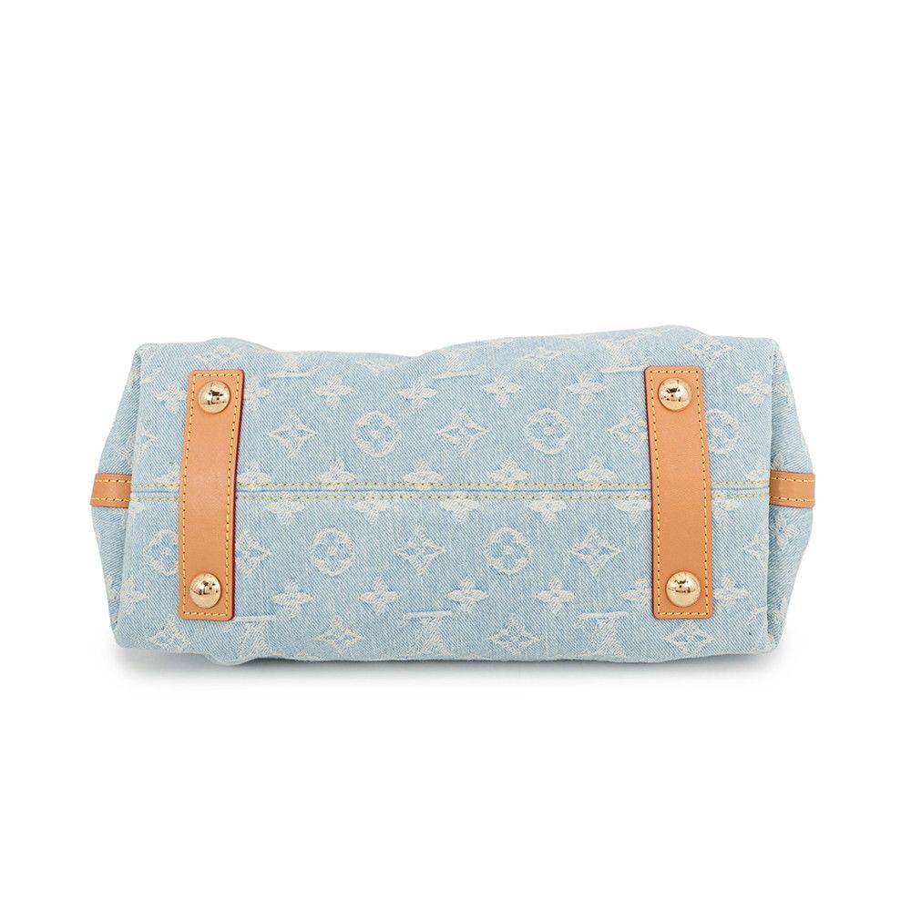 Louis Vuitton Shoulder Bag Monogram Denim Carryall NM PM LV by the Pool — view 3