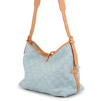 Louis Vuitton Shoulder Bag Monogram Denim Carryall NM PM LV by the Pool — view 2