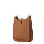 Hermes Shoulder Bag Evelyne TPM Amazone Gold Silver Taurillon Clemence — view 2