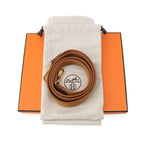Hermes Shoulder Bag Evelyne TPM 1 Amazone Gold Taurillon Clemence — view 8