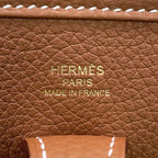 Hermes Shoulder Bag Evelyne 3 23 Gold Taurillon Clemence — view 5