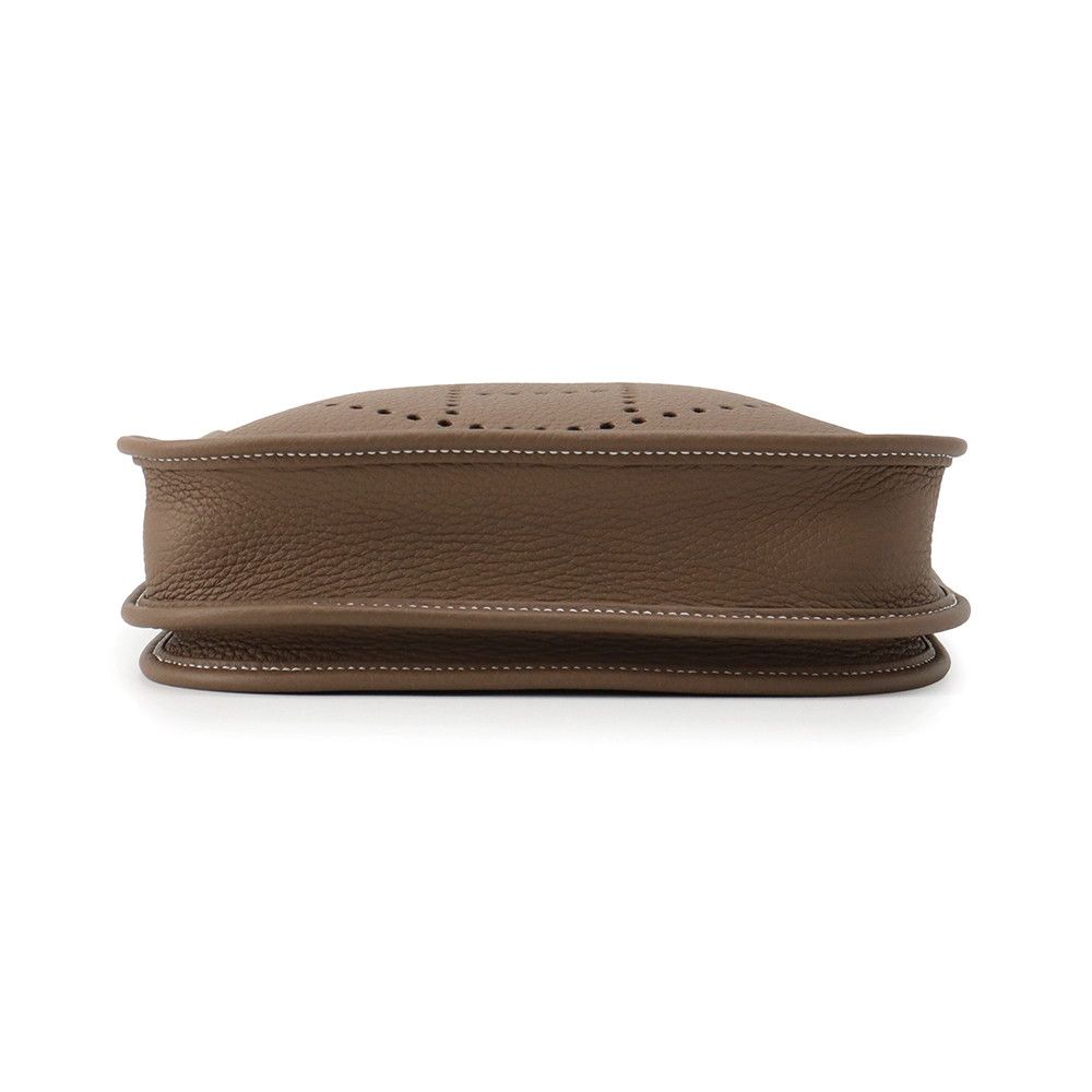 Hermes Shoulder Bag Evelyne 3 23 Etoupe Silver Taurillon Clemence — view 3