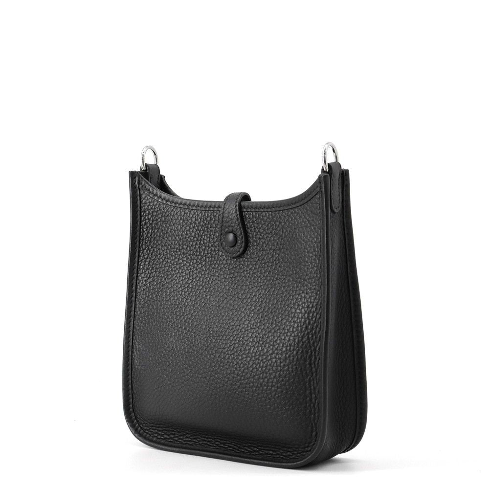 Hermes Evelyne TPM Amazone Sangle Cordage Black Gray Misty Silver Taurillon — view 2