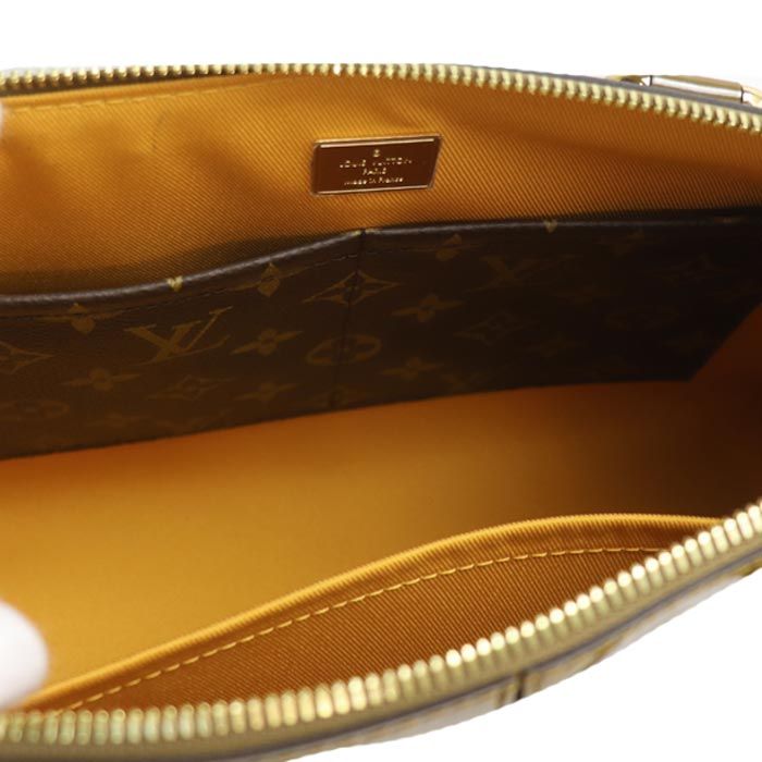 Louis Vuitton Tote Miroir Shoulder Bag Vernis Vert Blanc — view 4