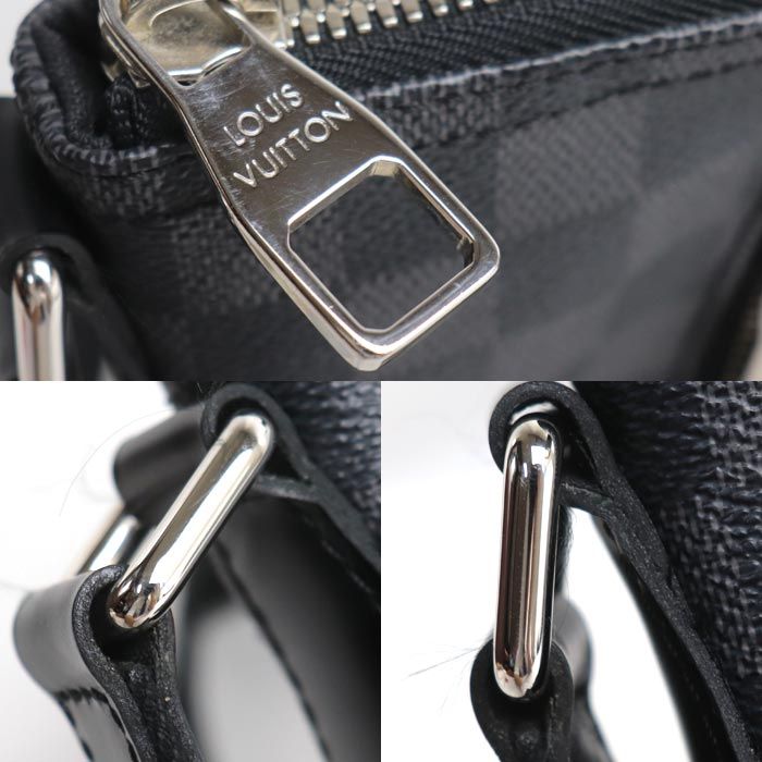 Louis Vuitton Mick PM Shoulder Bag Damier Graphite — view 6