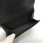 Gucci GG Marmont Petit Trifold Wallet Compact Leather Black — view 7