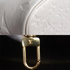 Louis Vuitton Neverfull MM Tote Bag Monogram Empreinte Cream — view 5