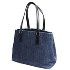 Prada Denim Tote Bag Blue — view 2