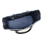 Prada Denim Tote Bag Blue — view 4