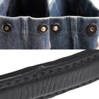 Prada Denim Tote Bag Blue — view 6