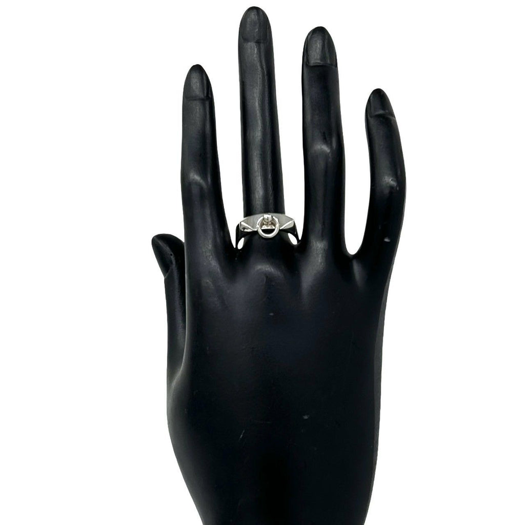 Hermes Collier de Silane Ring 925 Sterling Silver — view 2