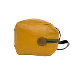 Loewe Anagram Logo Stamp Leather Mini Boston Bag Bicolor Brown Camel — view 6