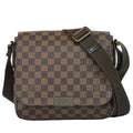 Louis Vuitton LV District PM Damier Ebene Shoulder Bag Pochette Brown