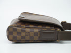 Louis Vuitton LV District PM Damier Ebene Shoulder Bag Pochette Brown — view 4
