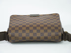 Louis Vuitton LV District PM Damier Ebene Shoulder Bag Pochette Brown — view 5