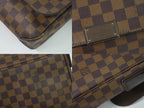 Louis Vuitton LV District PM Damier Ebene Shoulder Bag Pochette Brown — view 7